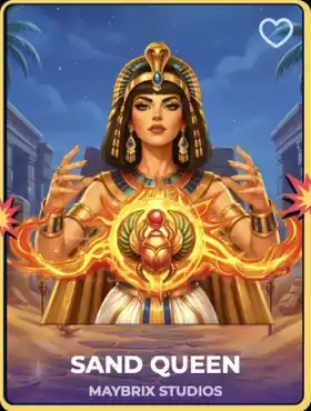 Sand Queen di Maybrix Studios su Gangstasino